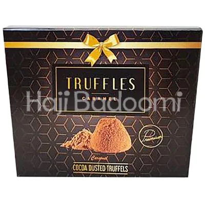 ترافل کادویی صندوقی پریمیوم کارامل 150 گرمی