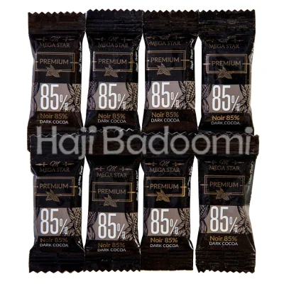 شکلات تلخ 85 درصد مگا استار