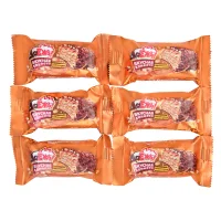 ویفر پروتئینی اسن روسی طعم بادام زمینی و کارامل